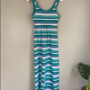 Columbia PFG striped maxi dress